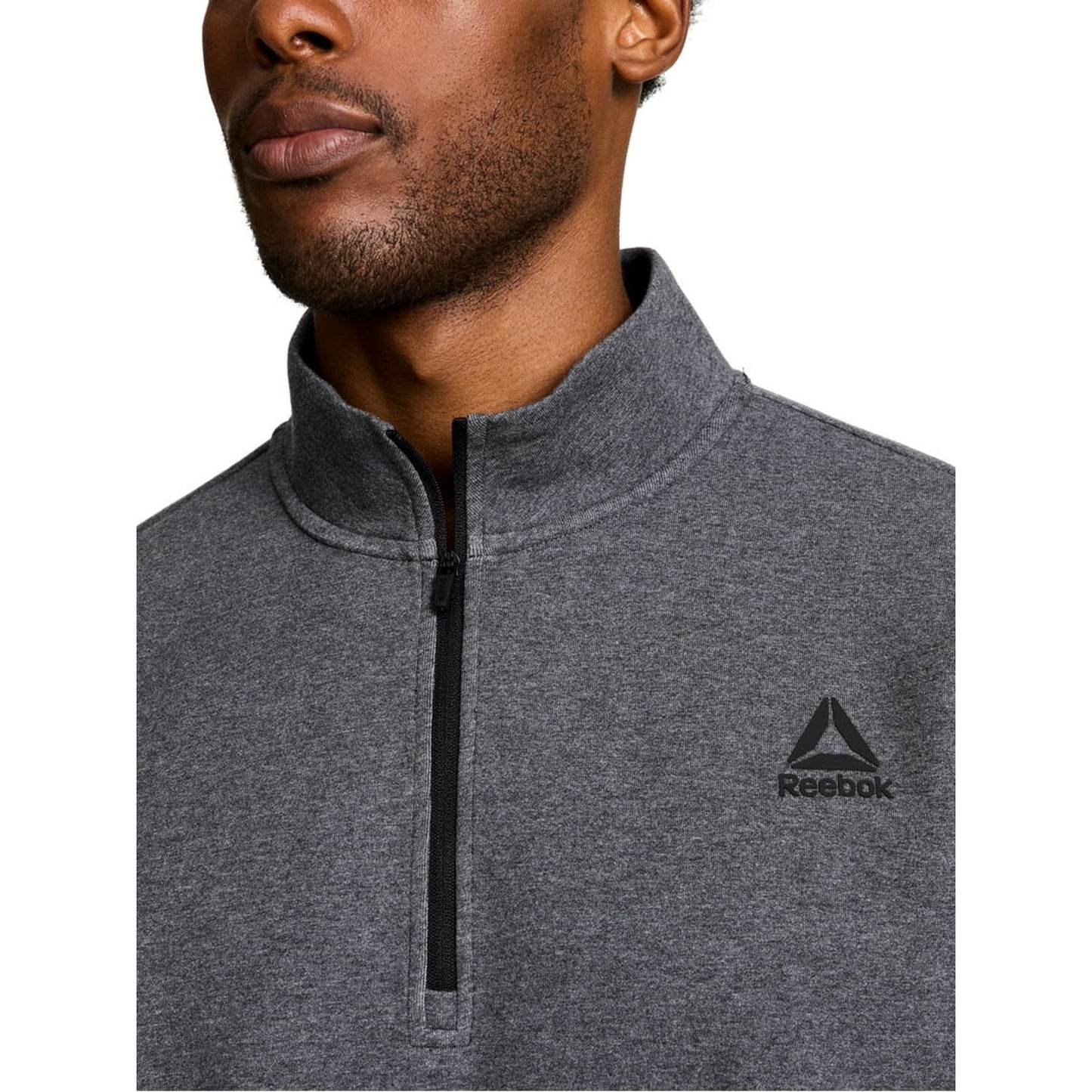 Reebok Men's Quarter Zip Sweatshirt Size XL