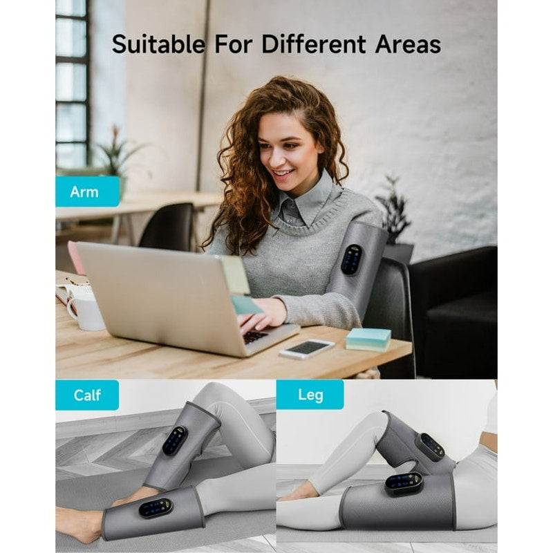 Calf Massager Cordless with Heat and Vibration