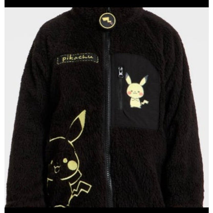 Toddlers Embroidered Pikachu Sherpa Jacket Size 2T
