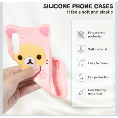 Samsung Galaxy S21 5G Case 3D Cute Bear Phone Case