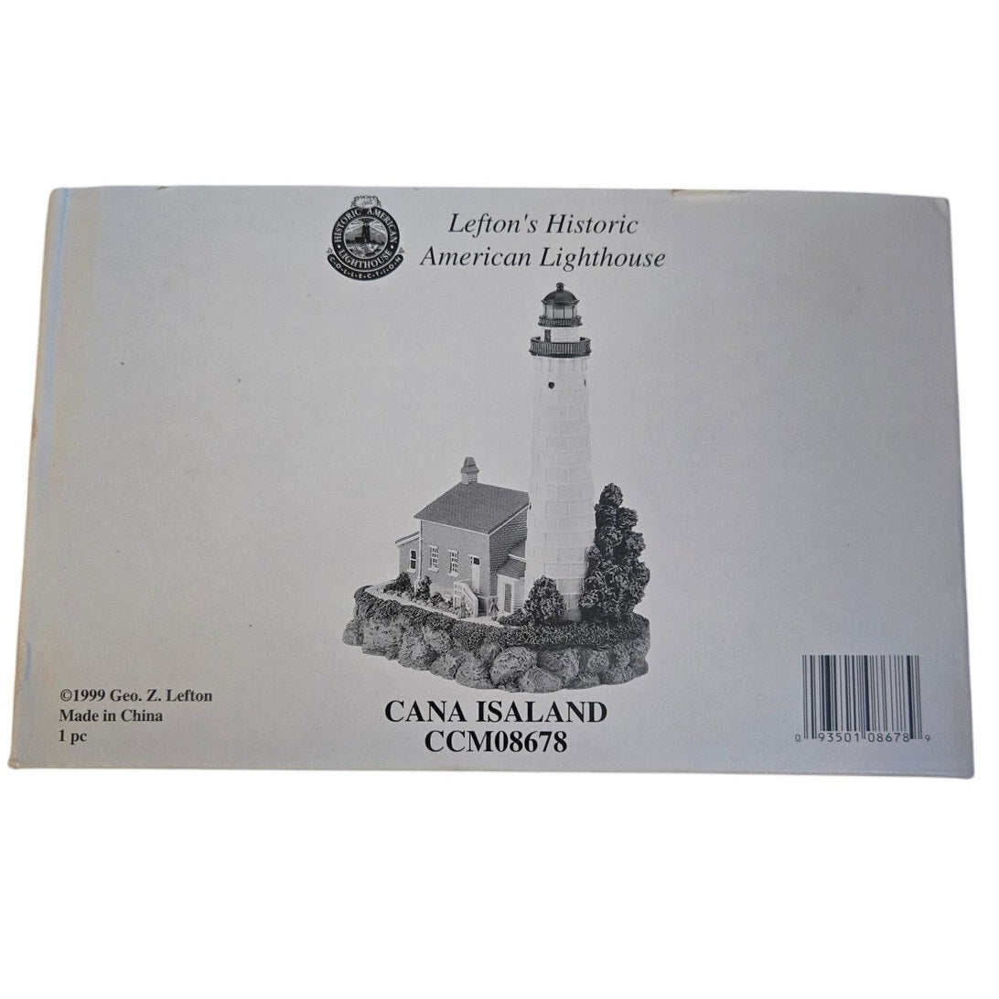 Lefton's Collectable Cana Island Lighthouse CCM08678