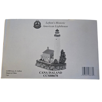 Lefton's Collectable Cana Island Lighthouse CCM08678