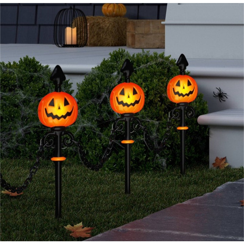 21-inch Jack-O'-Lantern Yard Stakes