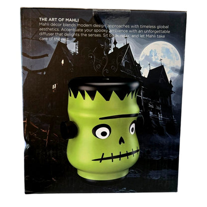 Mahli Frankenstein Green Monster Aroma Oil Diffuser Cycling Lights Halloween New