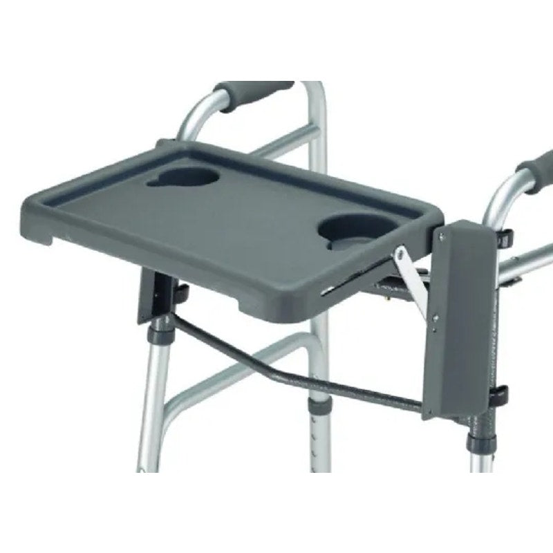 Lightweight Folding Walker Tray with Cup Holders