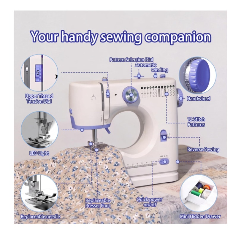 Portable Sewing Machine for Beginners