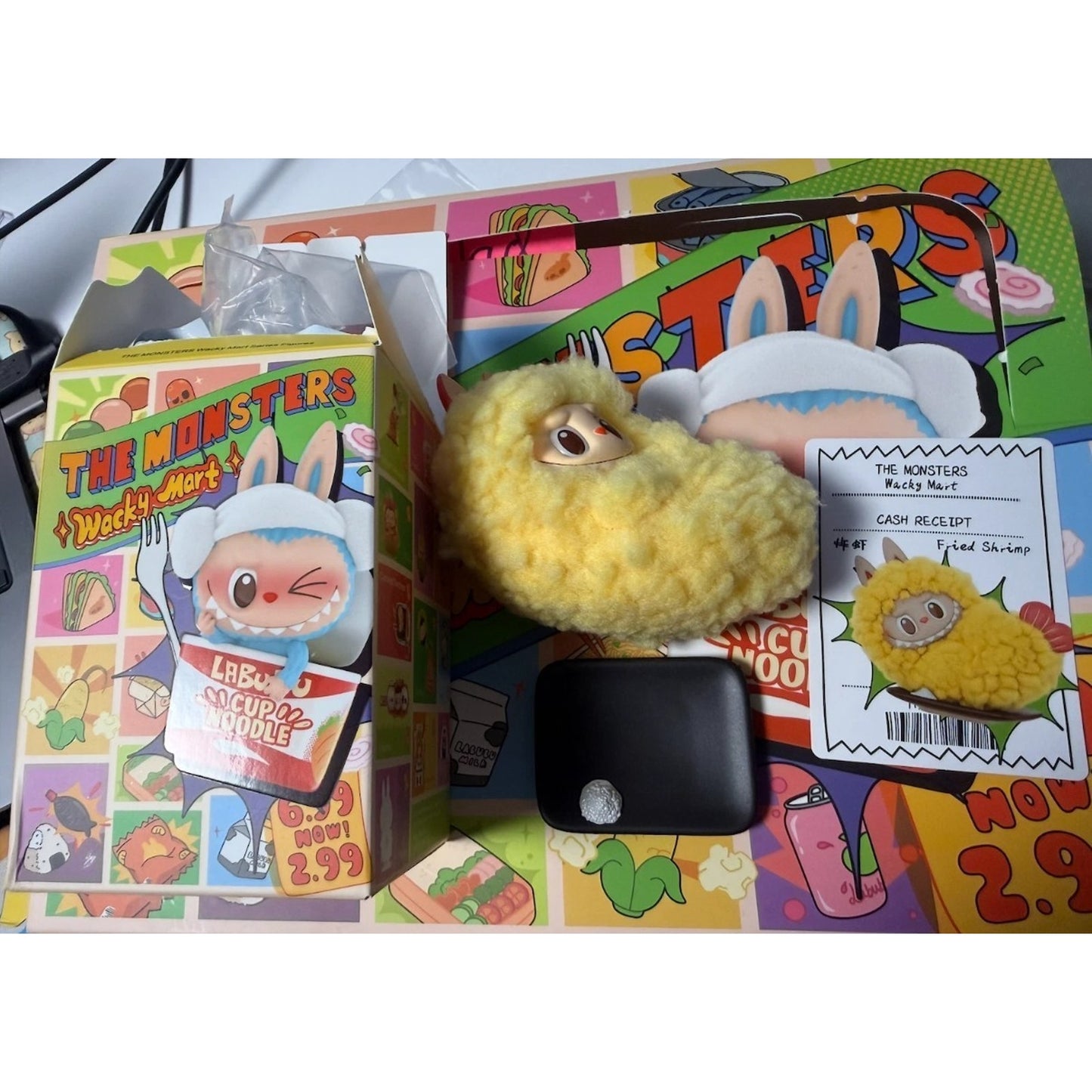 POPMART x Labubu The Monsters Wacky Mart Fried Shrimp Tempura Confirmed w/ Card