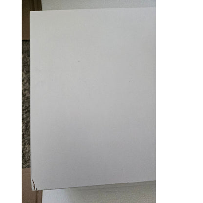 White Floating Wall Shelves Wood Shelf Set of 3 - 36" Wide
