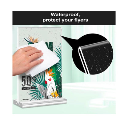 8x11 Acrylic Sign Stand 3 pack
