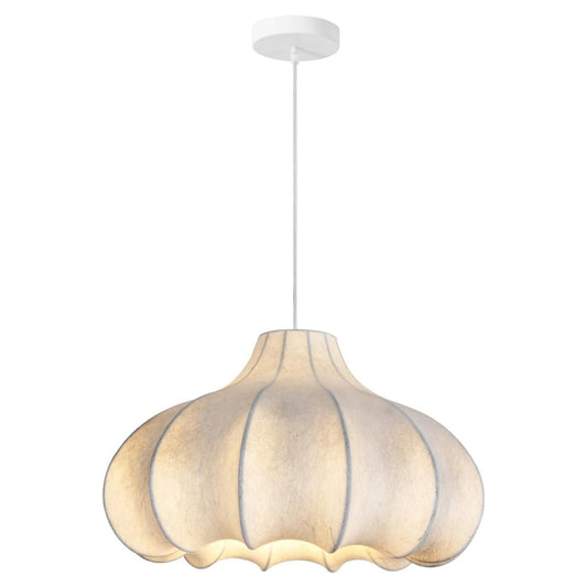 New Silk 15-inch Modern Pendant Light Fixture Unique