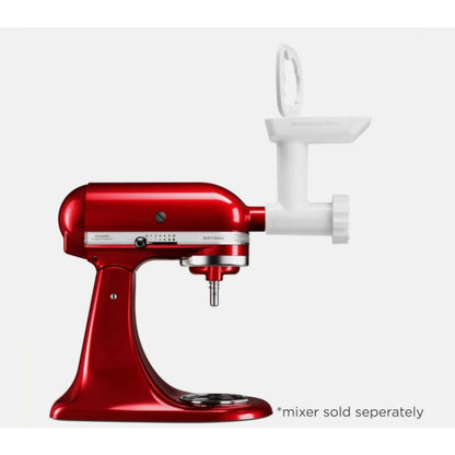 New KitchenAid FGA Food Grinder Attachment, White. Model KSMFGA.