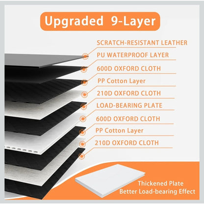 New Pet Rear Seat Cover Hard Bottom Backseat Extender For Full Size Truck SUV