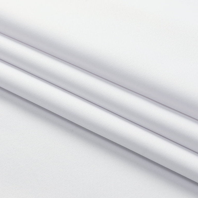 Pure White Curtains 80x54 In 2 Panels Set Light Blocking