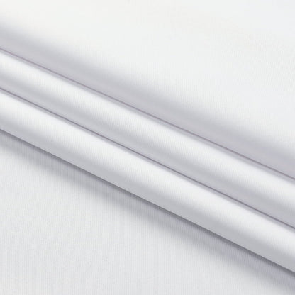 Pure White Curtains 80x54 In 2 Panels Set Light Blocking