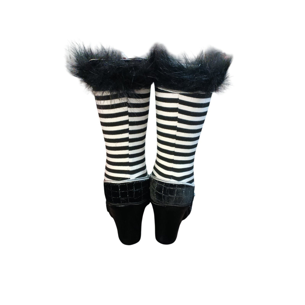 Decorative Halloween witch boots