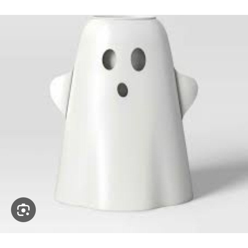 Ghost metal planter