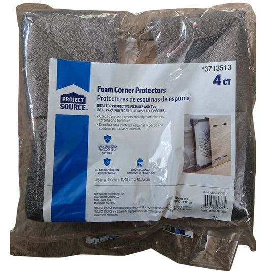 New Foam Corner Protectors for Moving Picture Frames & TVs -  4 count