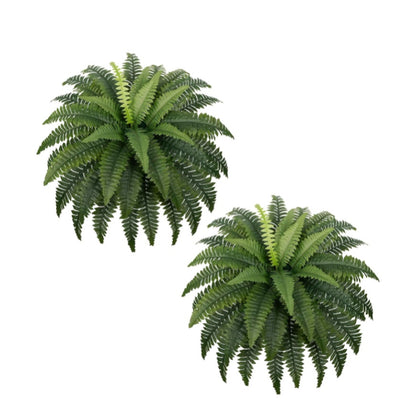 Fake Ferns - Set of 2 Faux Boston Ferns
