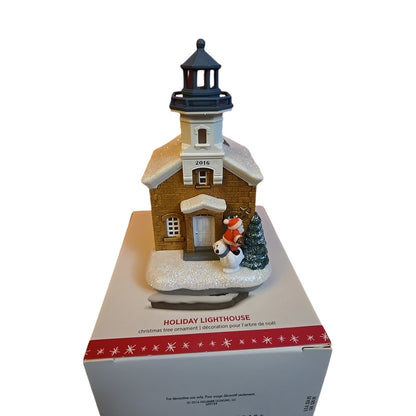 2016 Hallmark Holiday Lighthouse Magic Light Ornament – 5th in Series