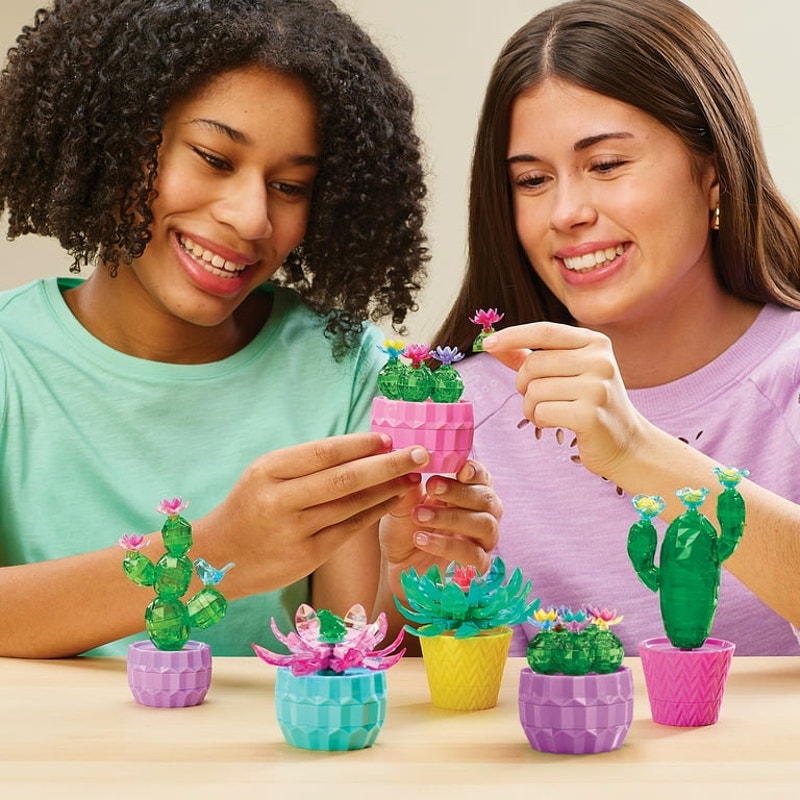 Crystal Gem Creations Jewel Succulents Kit by RoseArt, 175 Pieces