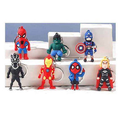 Marvel Avengers Superhero Figure Keychain Blind Surprise Box - 1.75x2.5" - New
