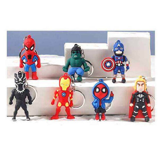 Marvel Avengers Superhero Figure Keychain Blind Surprise Box - 1.75x2.5" - New