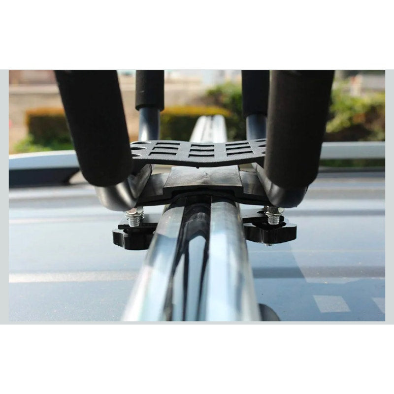 TMS J-Bar Rack HD Kayak Carrier Canoe Boat Surf Ski Roof Top Mounted on Car/SUV