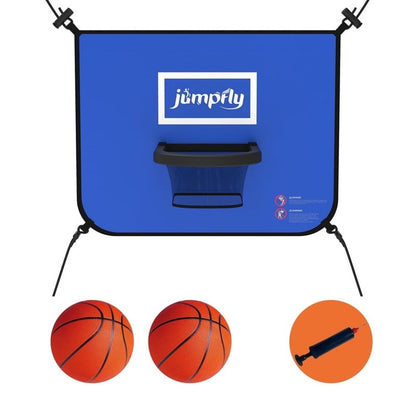 Trampoline Basketball Hoop with Mini Basketballs Easy to Install
