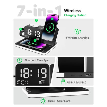 Acer Gadget 7-in-1 Wireless Charging Station Charger Stand for Multiple Devices