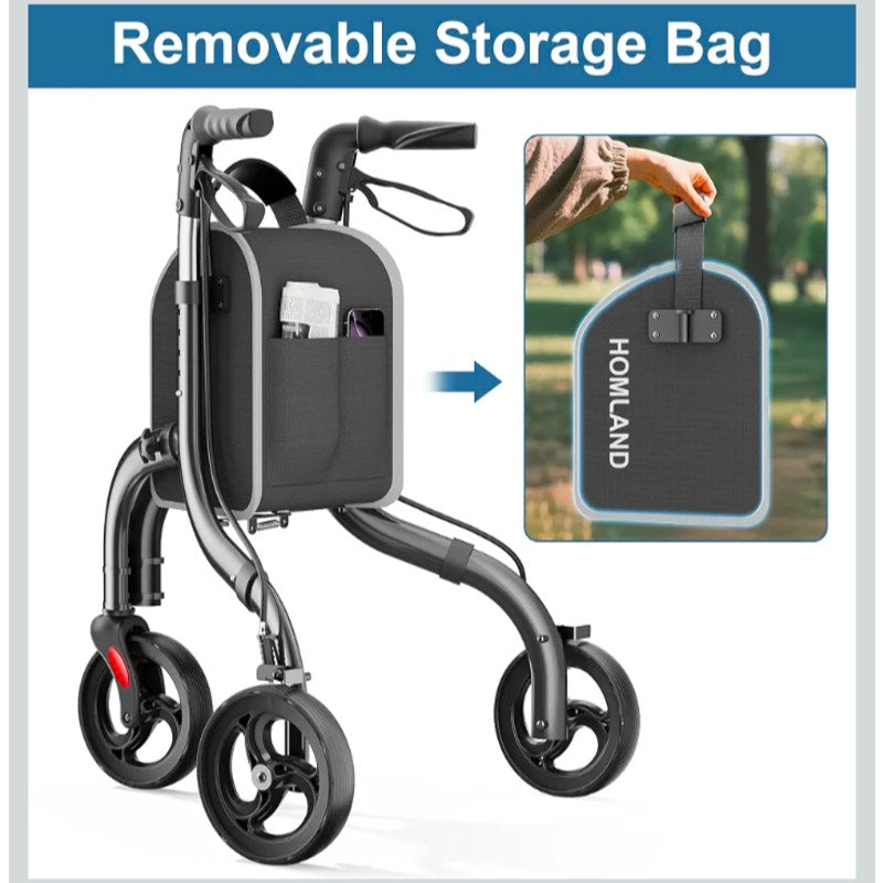 3 Wheel Walkers for Seniors, Lightweight