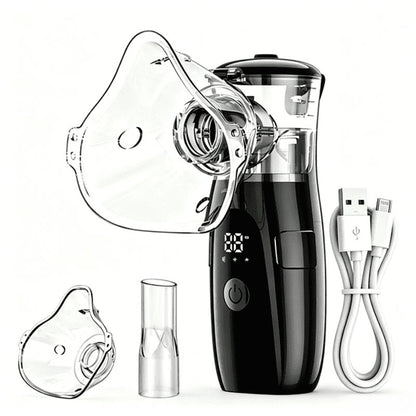 Portable Mesh Nebulizer Timed, Adjustable Child / Adult, & Ultra Quiet SY-108