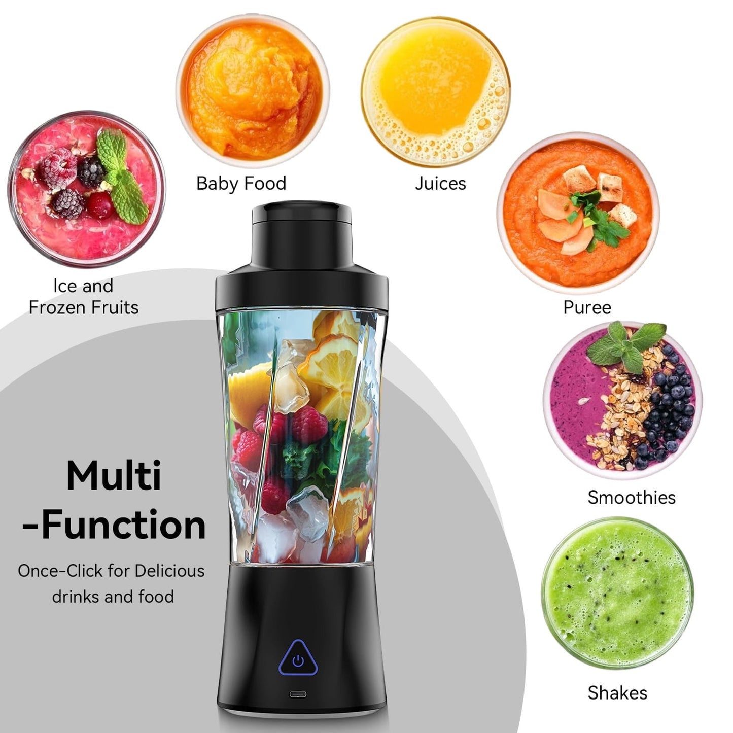 Rechargeable Portable Blender