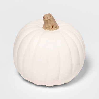 9" Carvable Faux Halloween Pumpkin Cream - Hyde and EEK!