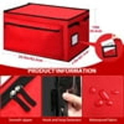 Premium Christmas Ornament Storage Container
