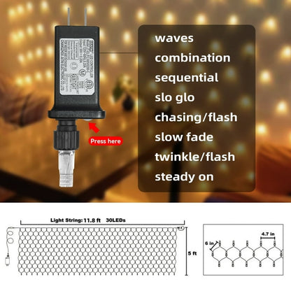 Outdoor Fishing Net Lights, 18x10x11