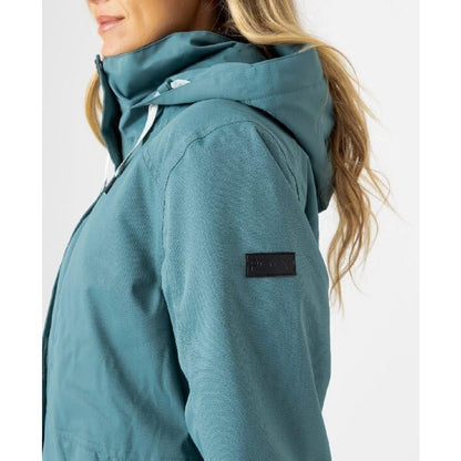 NEW Roxy Women's Billy Ski Jacket Coat Size L Large Sea Pine