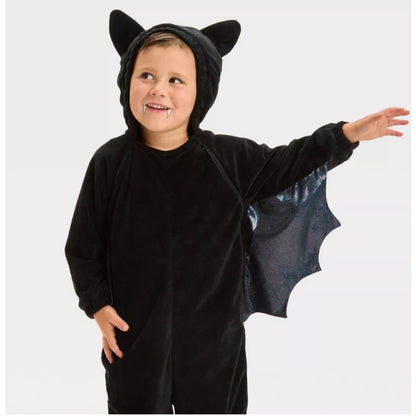 Hyde & EEK! Toddler Bat Halloween Costume Jumpsuit - Size 18-24 Months - Black - New