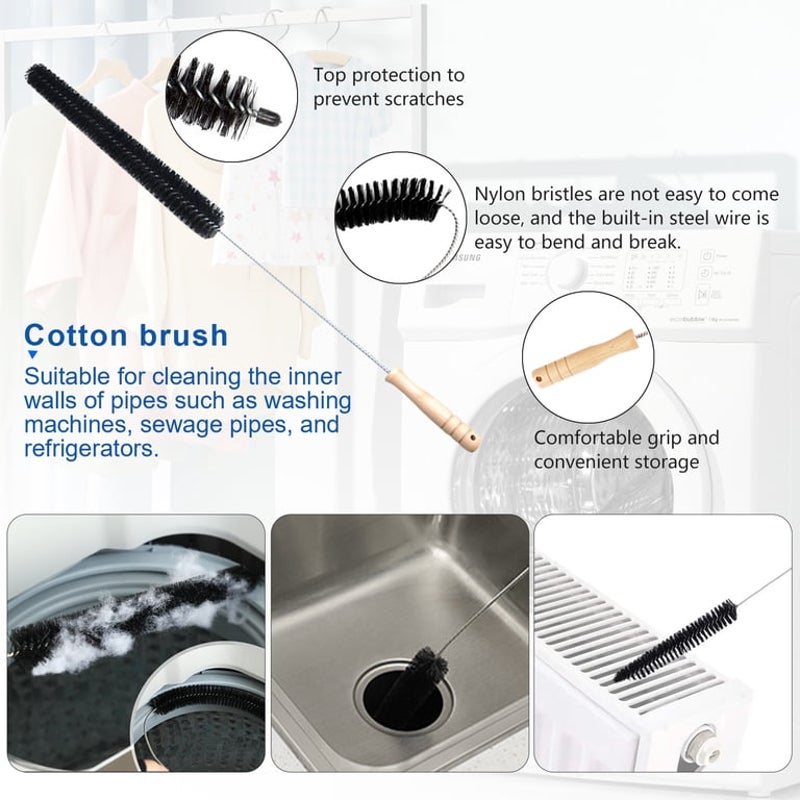 4 Piece Dryer Vent Cleaner Kit