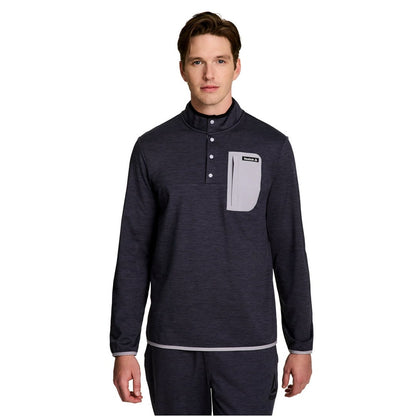 Reebok Men's Quarter Snap Pullover Sweatshirt Size S Small