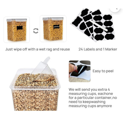 16 piece Food Storage Container Set