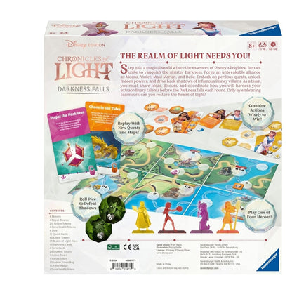 Ravensburger Chronicles of Light Darkness: Falls Disney Board Game 8+ MESH Accredited