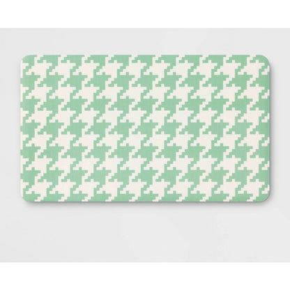 Houndstooth Accent Rug 20 x 34 Non-Slip