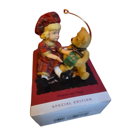 1994 Hallmark Keepsake Ornament - Lucinda & Teddy - Special Edition