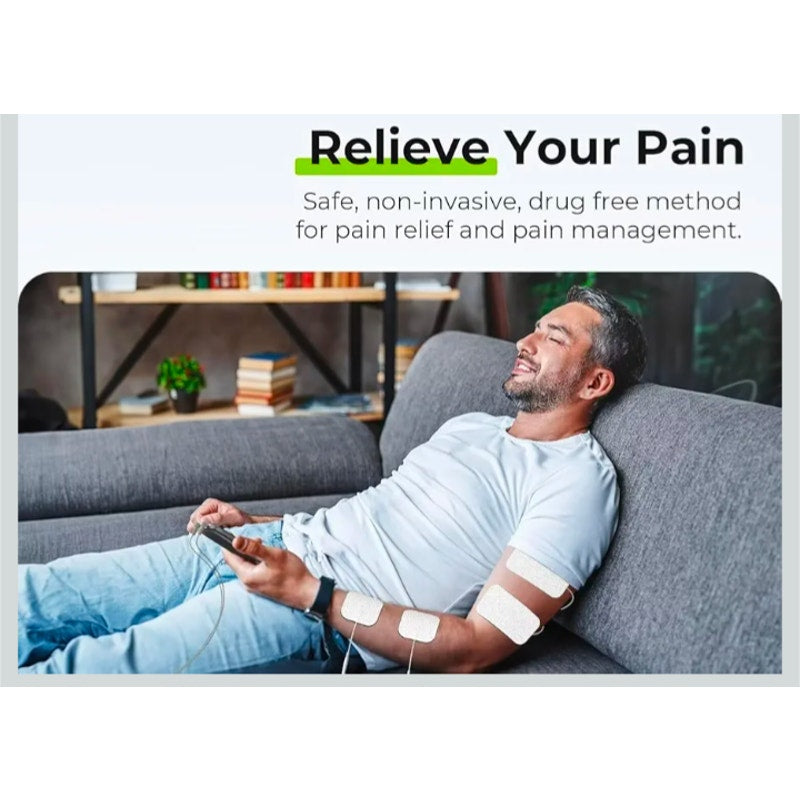 3-in-1 TENS Unit Muscle Stimulator