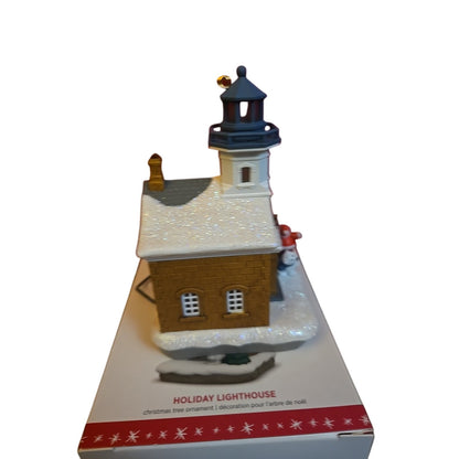 2016 Hallmark Holiday Lighthouse Magic Light Ornament – 5th in Series