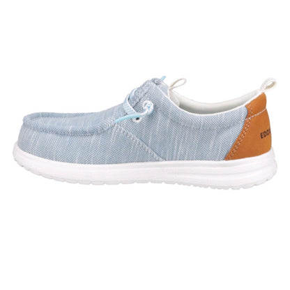 Eddie Bauer Boys Size 3 Canvas Loafer Lightweight Breathable