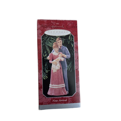 Hallmark 1998 New Arrival Keepsake Ornament Baby Porcelain Christmas QX6306