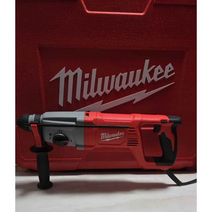 New Milwaukee corded 1" SDS Plus D-Handle rotary Hammer drill kit with case 5262-21