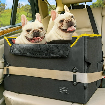 PETSFIT Dog Car Seat for Medium Dogs up to 45 lbs