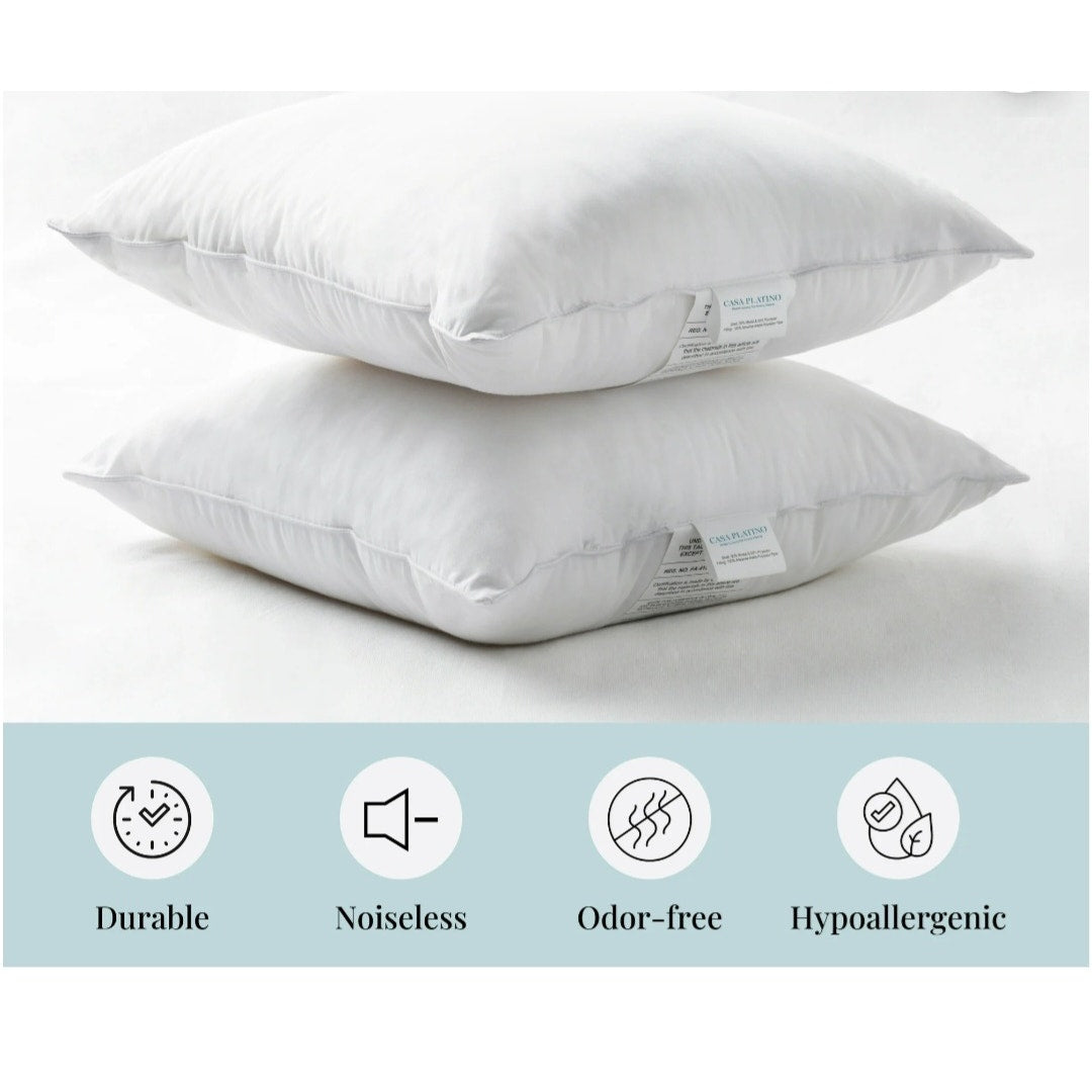 New Set of 2 20x20 Throw Pillow Inserts